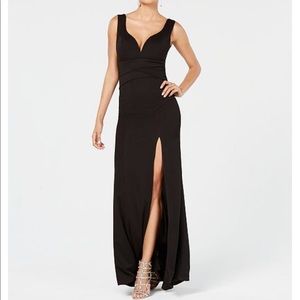 Beautiful long black emerald sundae gown